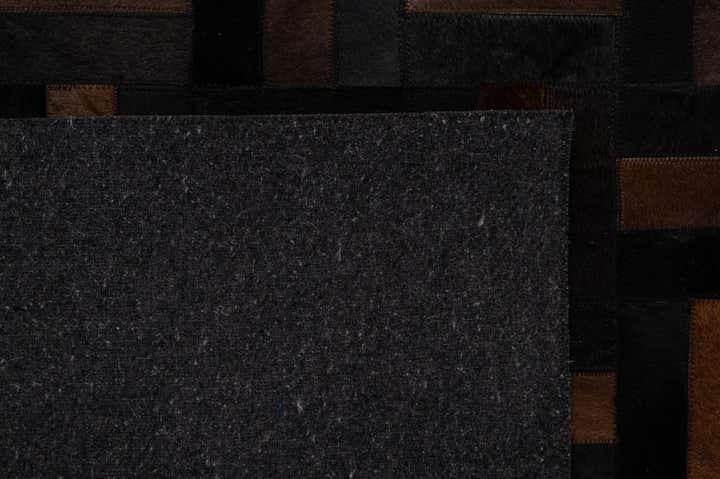 5' 3 x 8' 1 Cowhide - Patchwork Rug