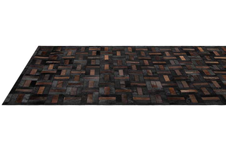 5' 3 x 8' 2 Cowhide - Patchwork Rug