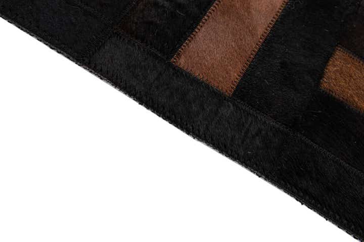 5' 3 x 8' 2 Cowhide - Patchwork Rug