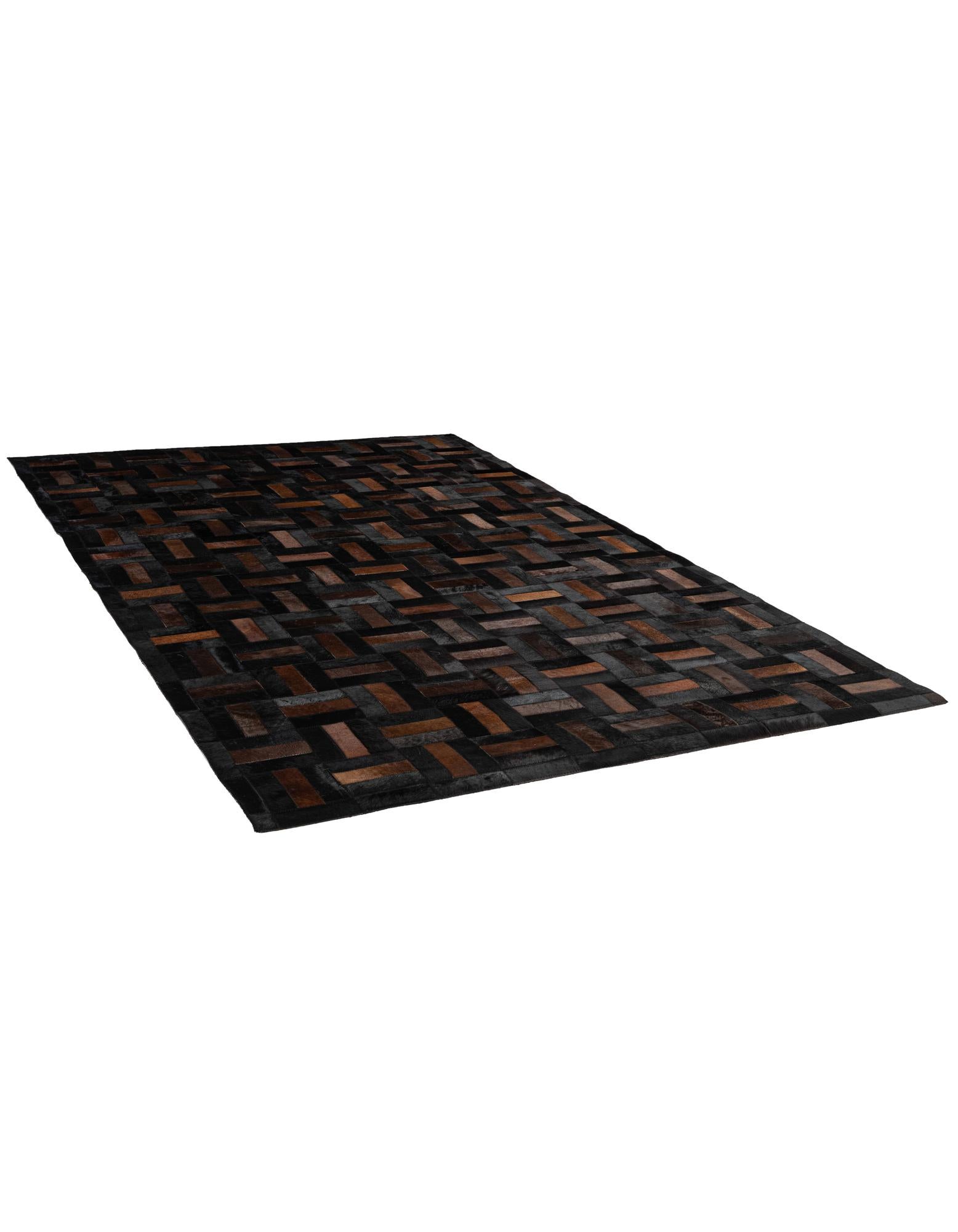 5' 3 x 8' Cowhide - Patchwork Rug