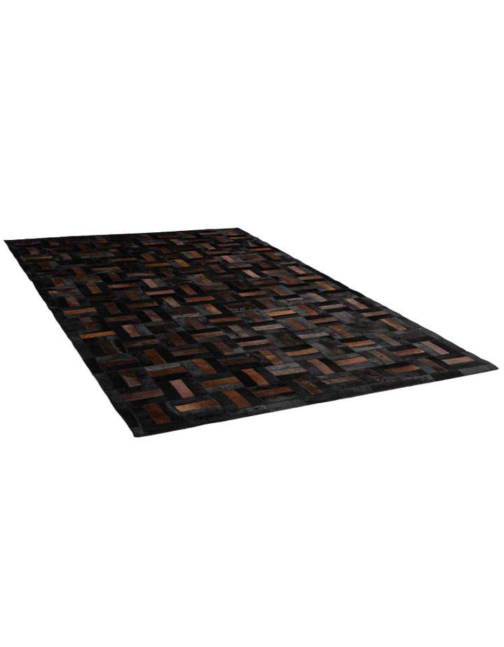 5' 3 x 8' Cowhide - Patchwork Rug