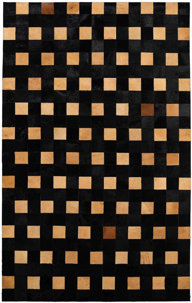 5' 1 x 7' 11 Cowhide - Patchwork Rug
