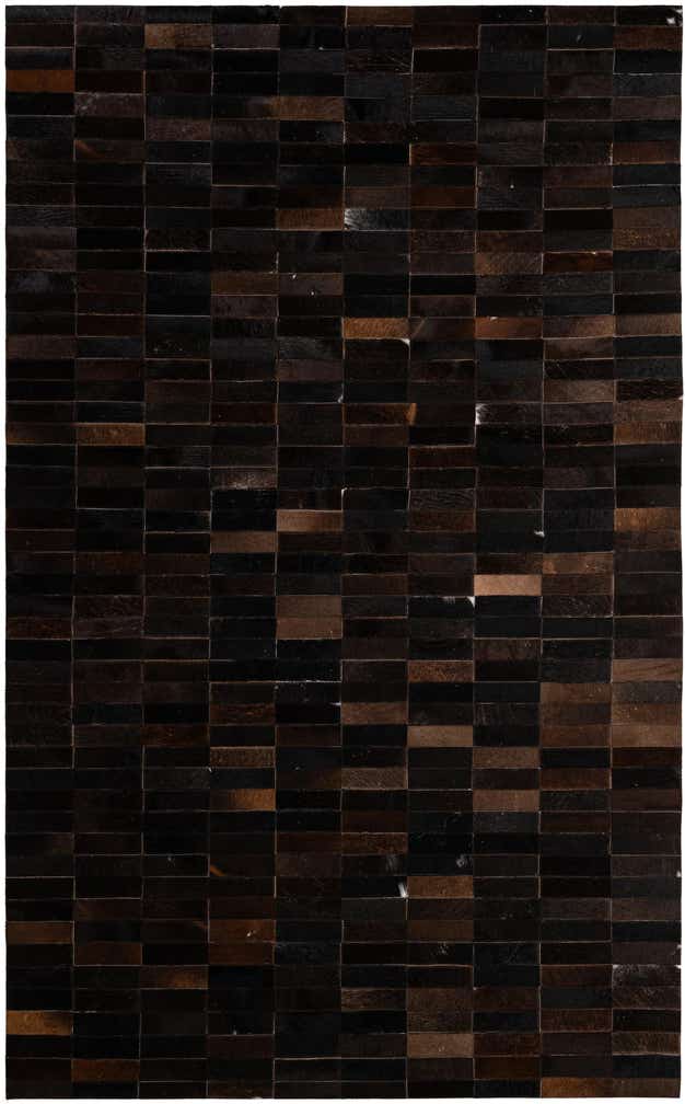 4' 11 x 8' Cowhide - Patchwork Rug