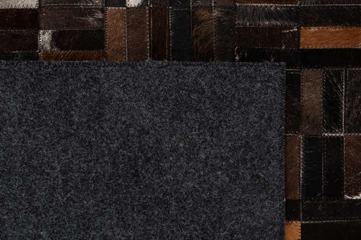 5' 1 x 8' Cowhide - Patchwork Rug