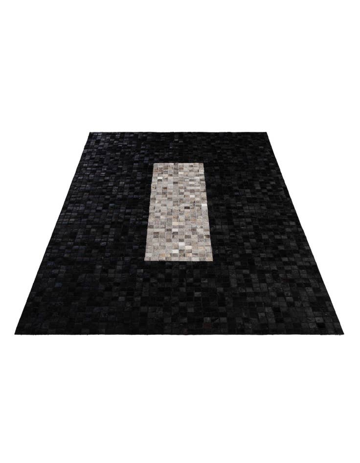 Detail image of 5' x 8' Cowhide - Patchwork Rug