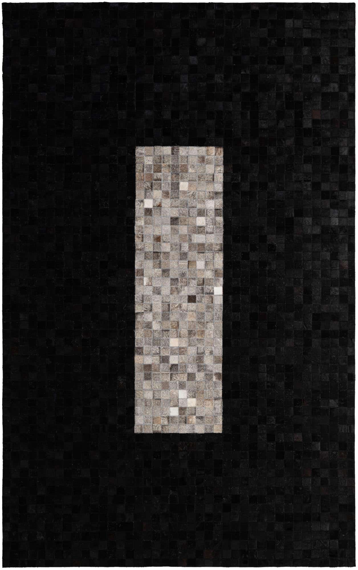 5' x 8' Cowhide - Patchwork Rug