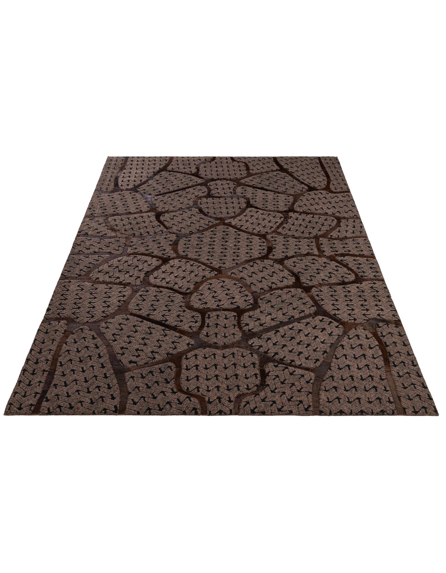 5' 1 x 7' 11 Cowhide - Patchwork Rug