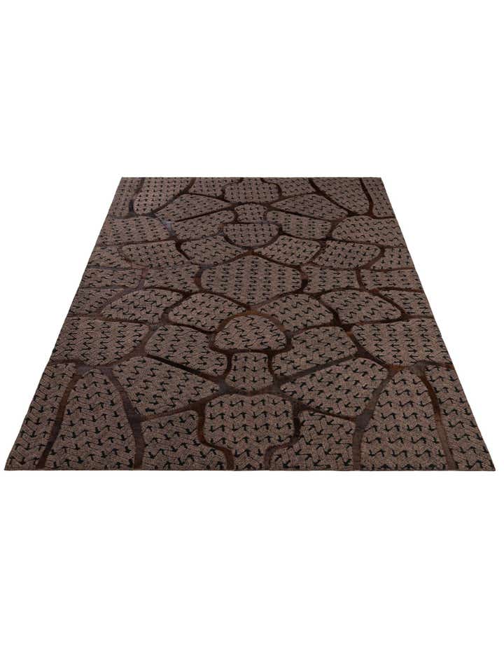 5' 1 x 7' 11 Cowhide - Patchwork Rug