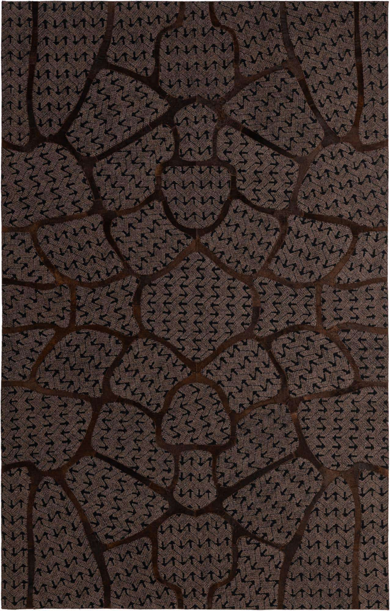 5' 1 x 7' 11 Cowhide - Patchwork Rug