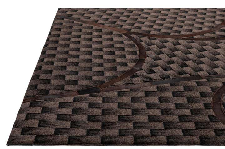 5' 1 x 7' 11 Cowhide - Patchwork Rug