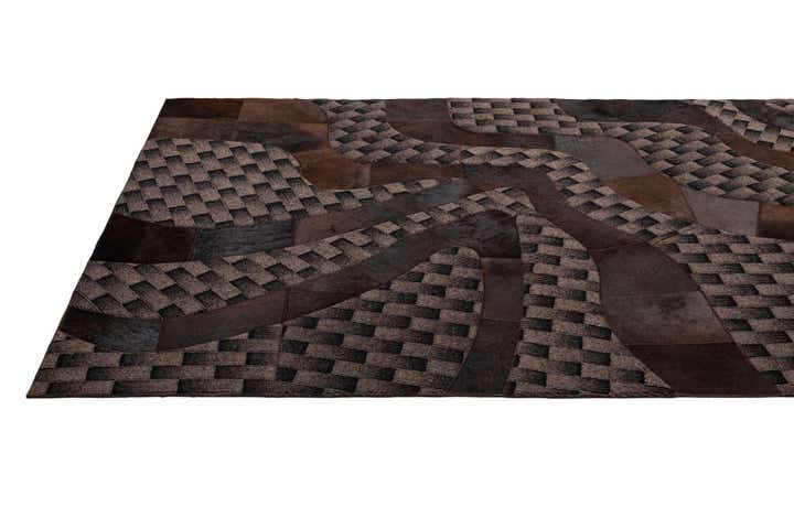 5' x 8' 1 Cowhide - Patchwork Rug
