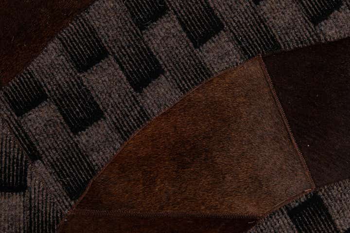 5' x 8' 1 Cowhide - Patchwork Rug