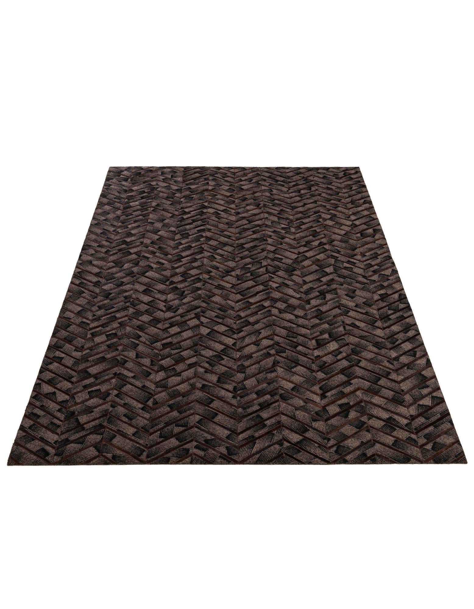 4' 11 x 7' 11 Cowhide - Patchwork Rug