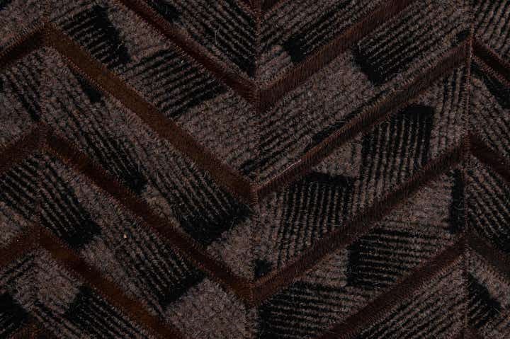 4' 11 x 7' 11 Cowhide - Patchwork Rug