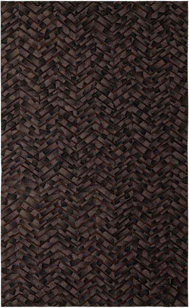 4' 11 x 7' 11 Cowhide - Patchwork Rug