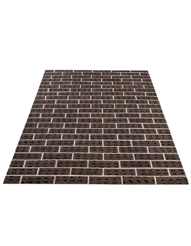 Detail image of 5' x 7' 8 Cowhide - Patchwork Rug