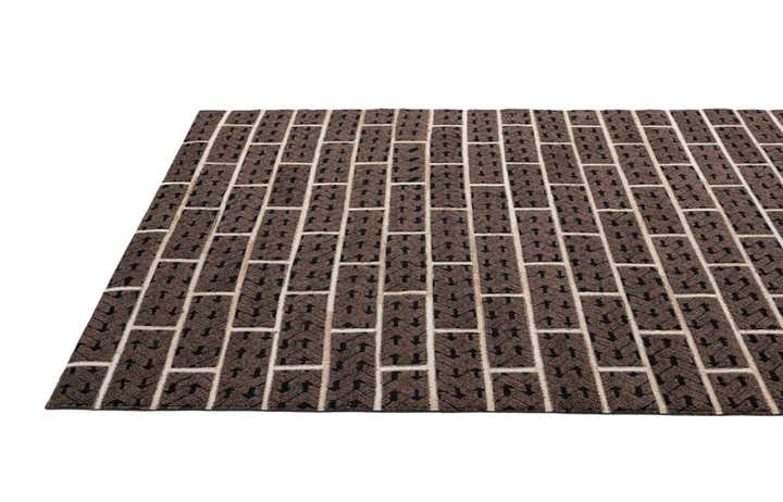 5' x 7' 8 Cowhide - Patchwork Rug