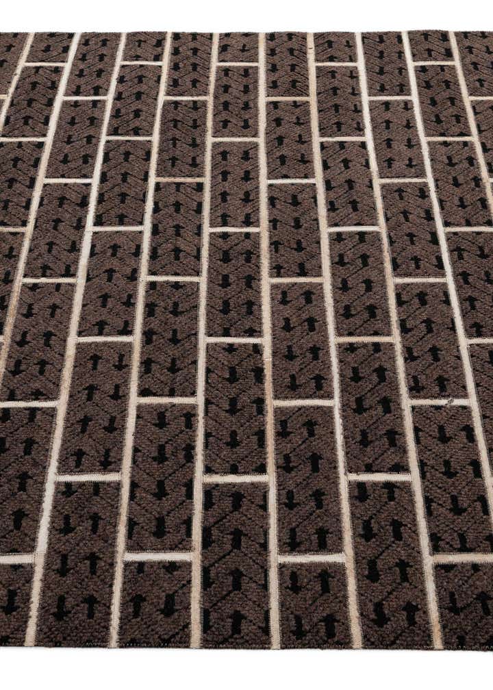 5' x 7' 8 Cowhide - Patchwork Rug