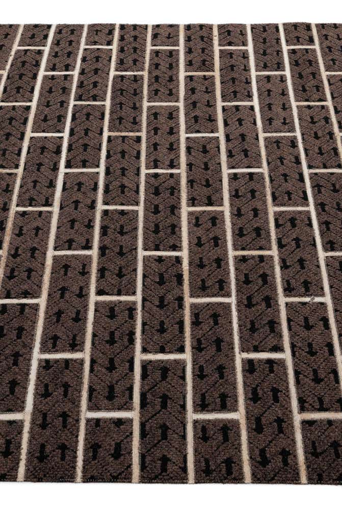 5' x 7' 8 Cowhide - Patchwork Rug
