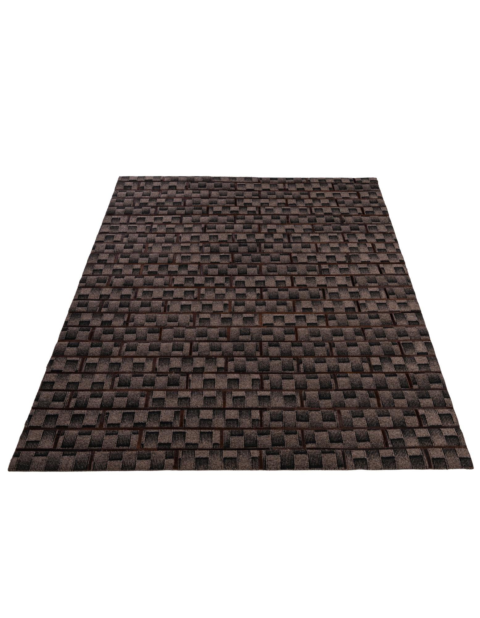 5' 1 x 7' 8 Cowhide - Patchwork Rug