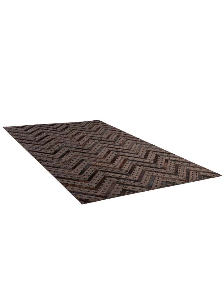 4' 11 x 7' 11 Cowhide - Patchwork Rug