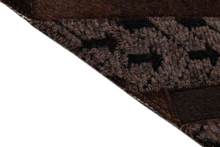 4' 11 x 7' 11 Cowhide - Patchwork Rug