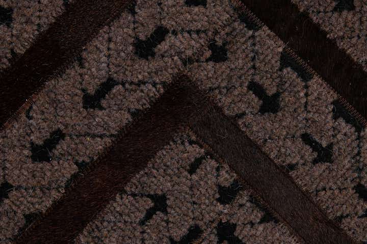 4' 11 x 7' 11 Cowhide - Patchwork Rug
