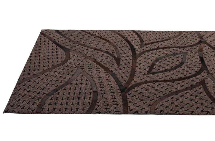 4' 11 x 8' 1 Cowhide - Patchwork Rug