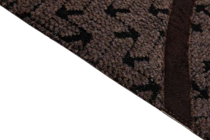 4' 11 x 8' 1 Cowhide - Patchwork Rug