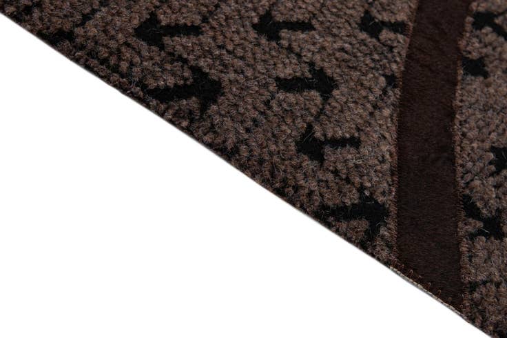 Detail image of 4' 11 x 8' 1 Cowhide - Patchwork Rug