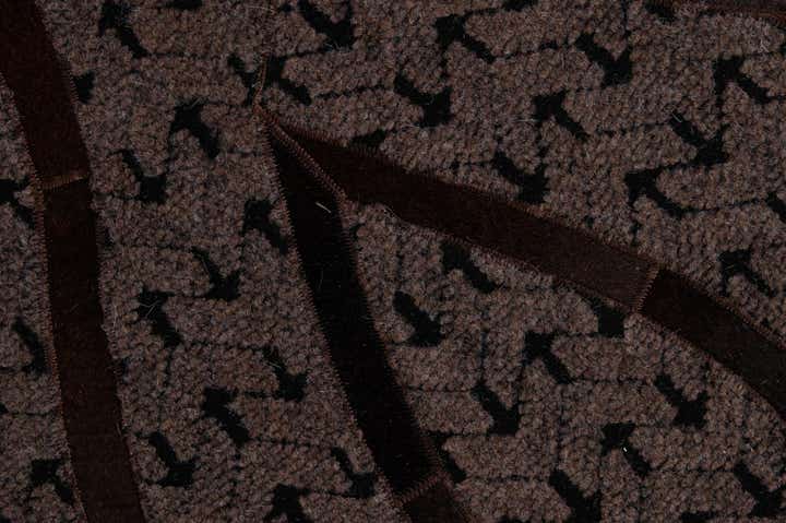 4' 11 x 8' 1 Cowhide - Patchwork Rug