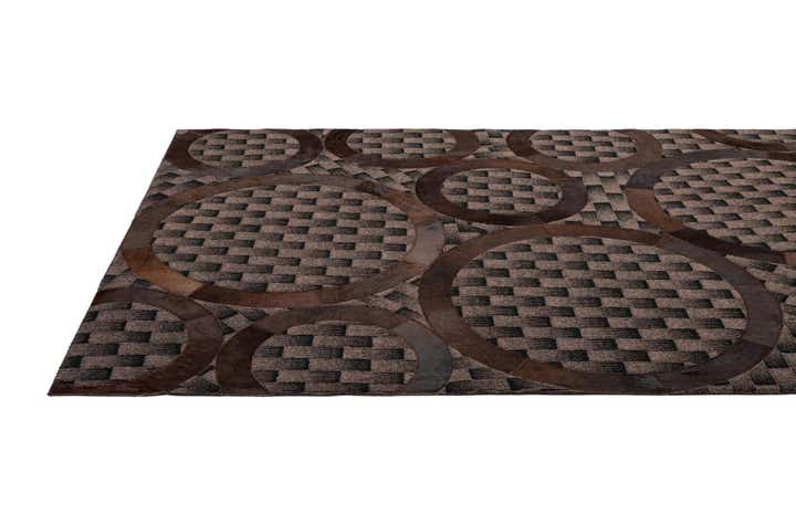 5' 1 x 7' 11 Cowhide - Patchwork Rug