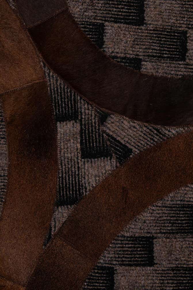 5' 1 x 7' 11 Cowhide - Patchwork Rug