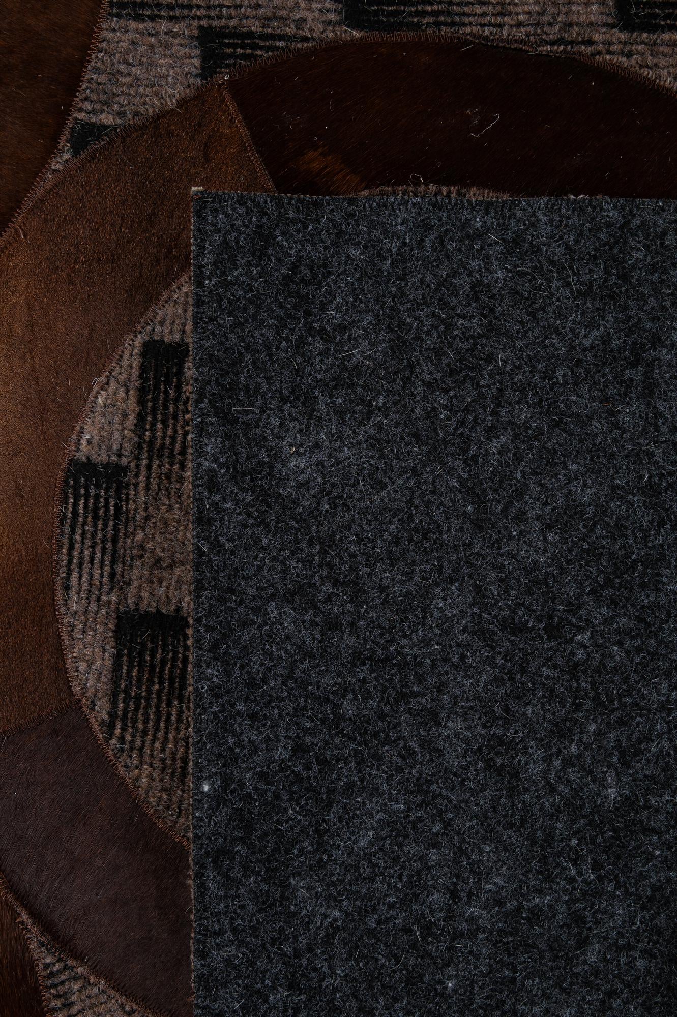 5' 1 x 7' 11 Cowhide - Patchwork Rug