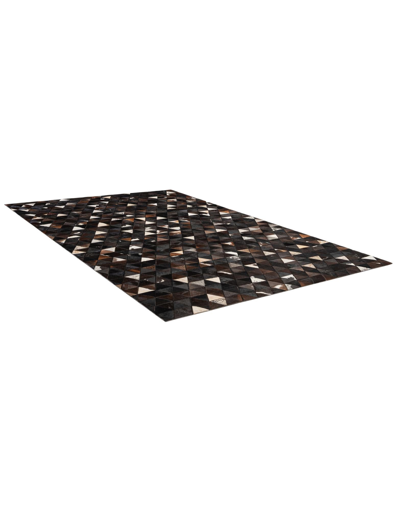 5' 1 x 8' Cowhide - Patchwork Rug