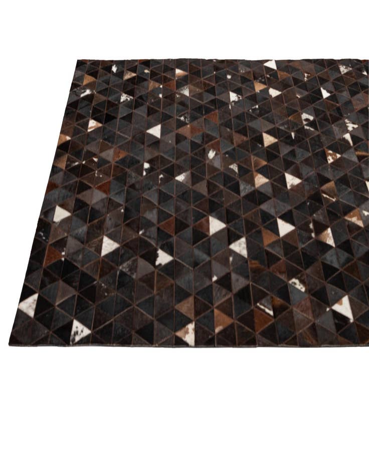 Detail image of 5' 1 x 7' 11 Cowhide - Patchwork Rug