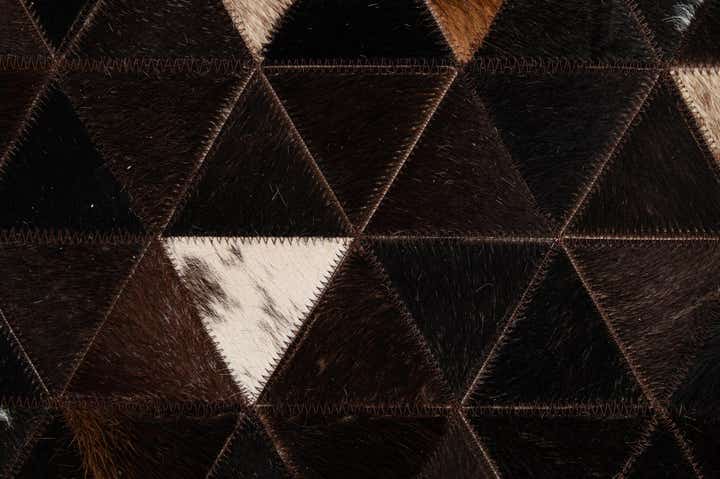 5' 1 x 7' 11 Cowhide - Patchwork Rug