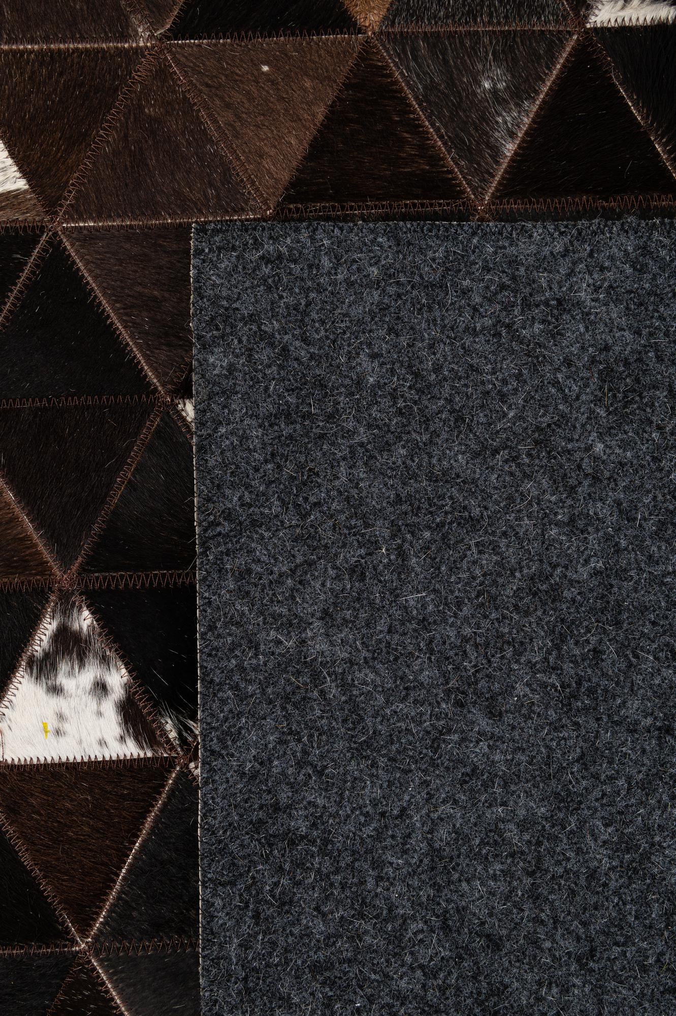 5' 1 x 7' 11 Cowhide - Patchwork Rug