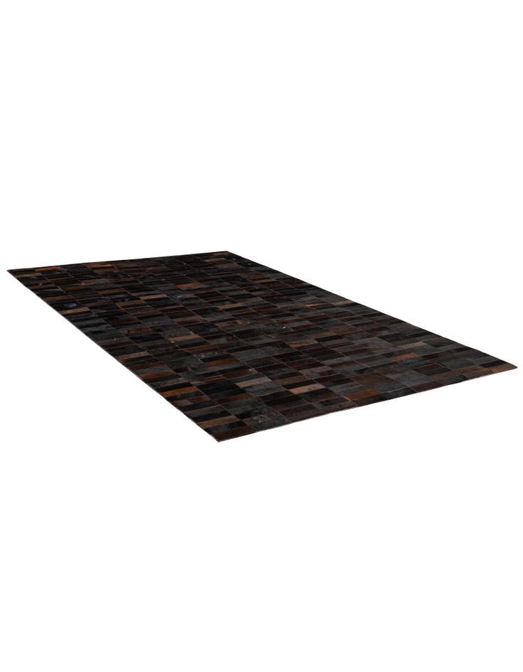 Detail image of 4' 11 x 8' 1 Cowhide - Patchwork Rug