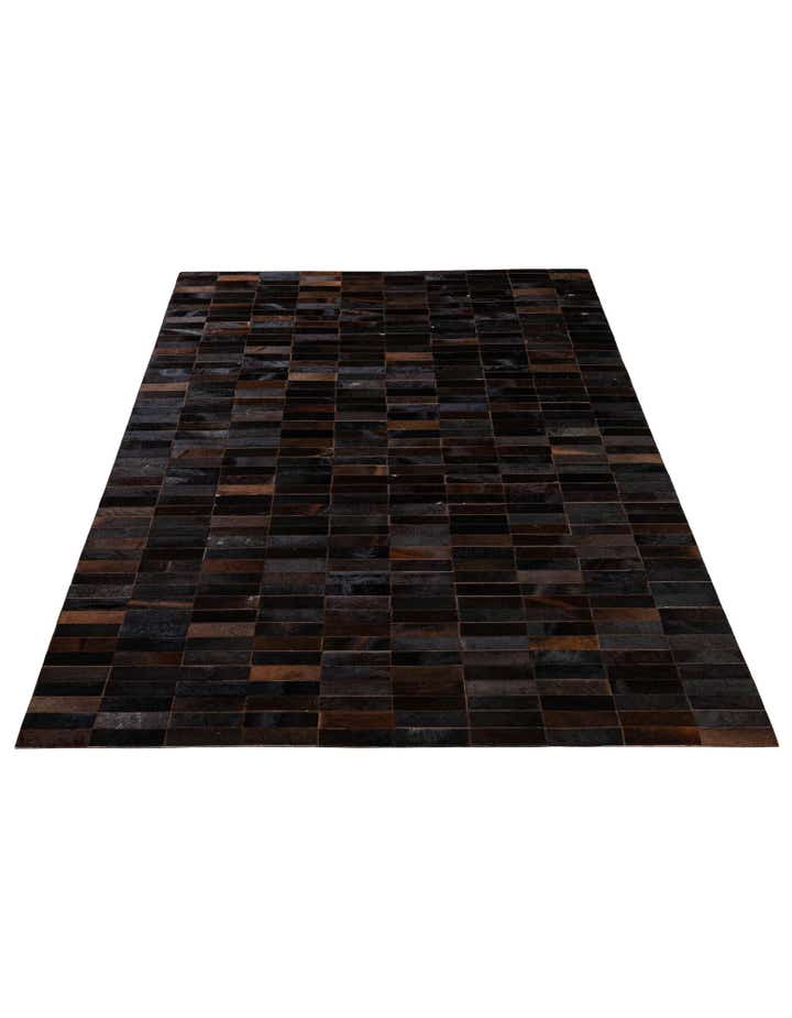 4' 11 x 8' 1 Cowhide - Patchwork Rug