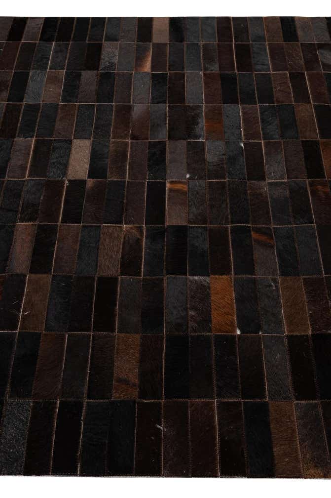 4' 11 x 8' 1 Cowhide - Patchwork Rug