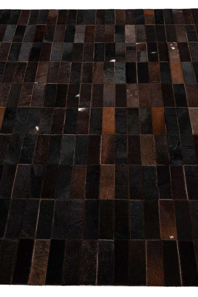 4' 11 x 8' Cowhide - Patchwork Rug