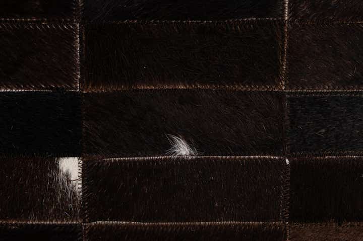 4' 11 x 8' Cowhide - Patchwork Rug