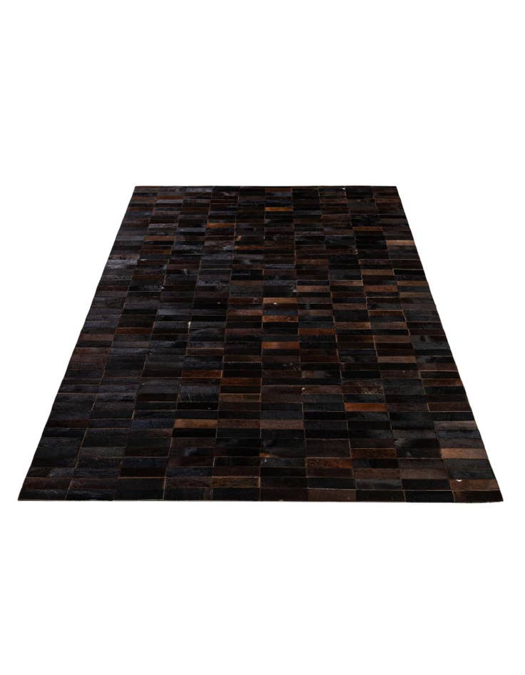 Detail image of 5' x 7' 11 Cowhide - Patchwork Rug