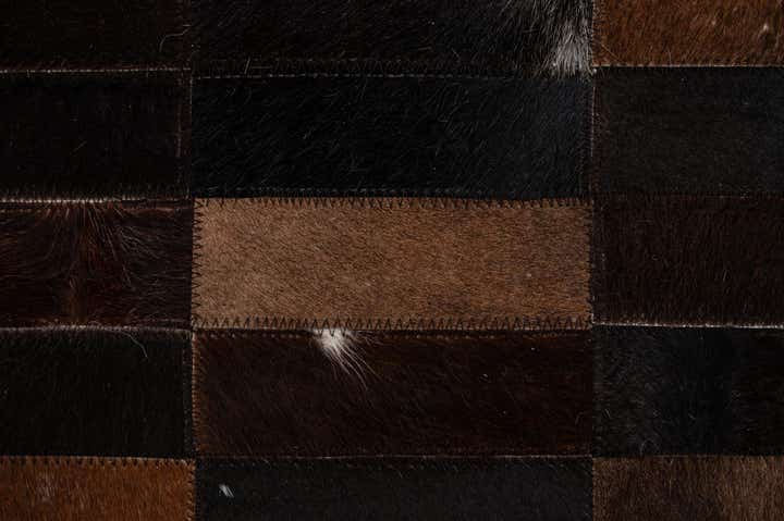 5' x 7' 11 Cowhide - Patchwork Rug