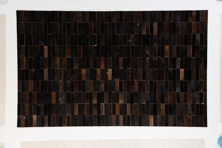 5' x 7' 11 Cowhide - Patchwork Rug