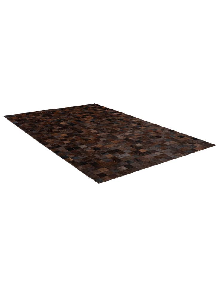 Detail image of 5' 2 x 8' 1 Cowhide - Patchwork Rug