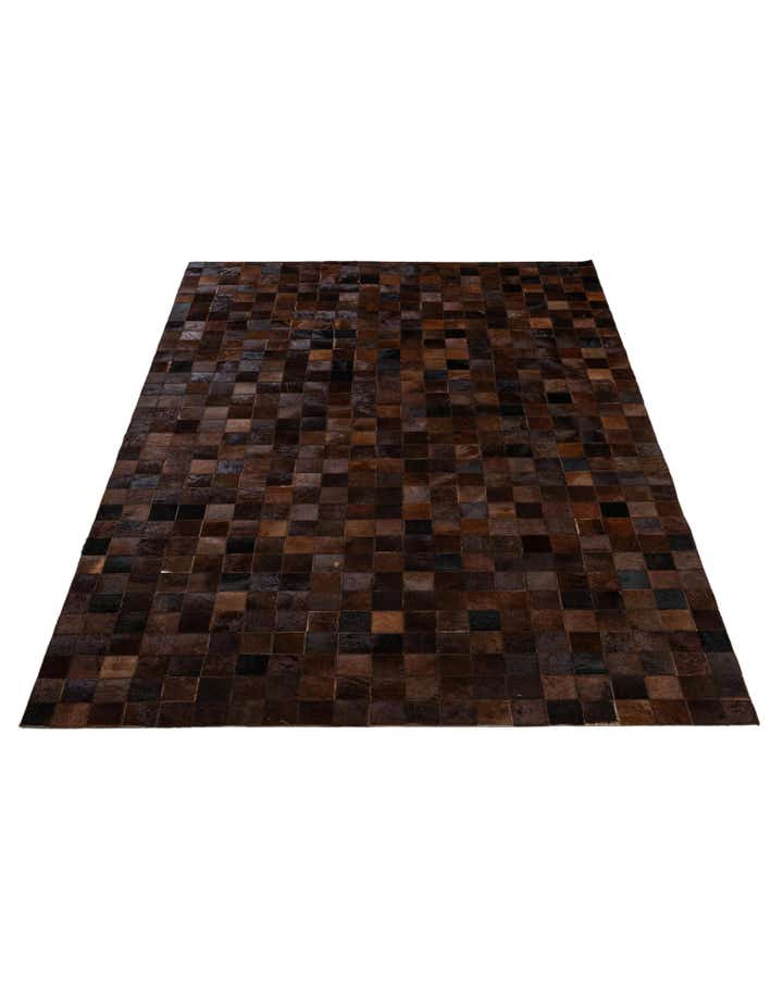 5' 2 x 8' 1 Cowhide - Patchwork Rug