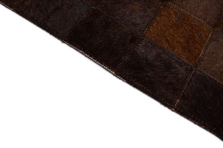 5' 2 x 8' 1 Cowhide - Patchwork Rug