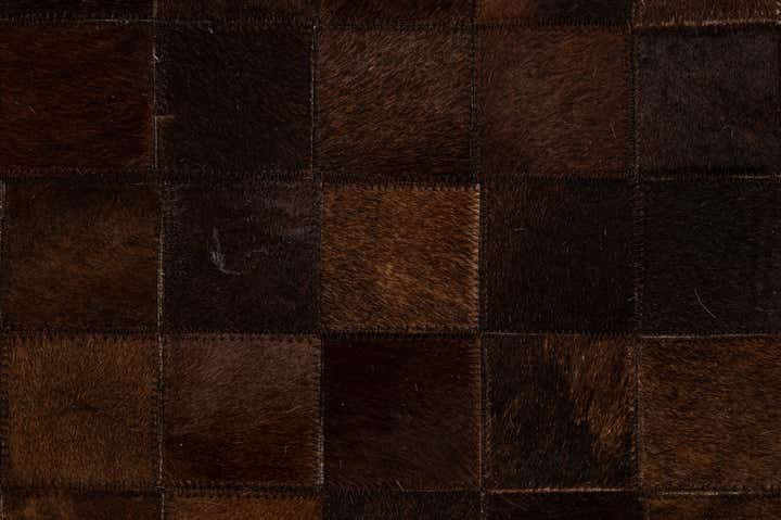 5' 2 x 8' 1 Cowhide - Patchwork Rug
